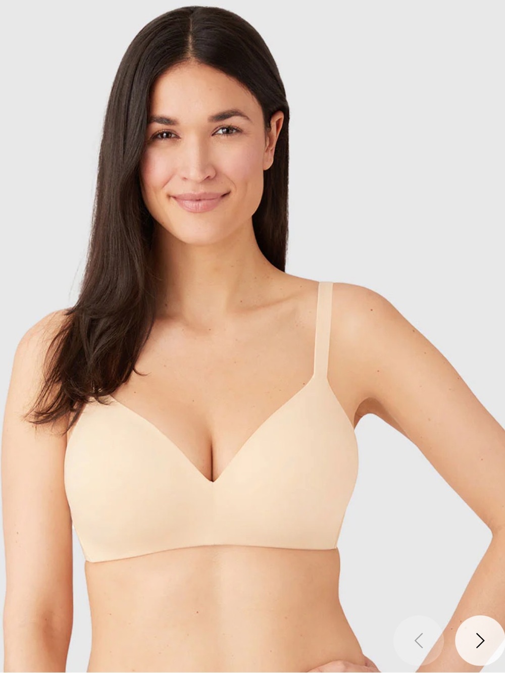 Wacoal 32D How Perfect Wire Free T-Shirt Bra in Sand